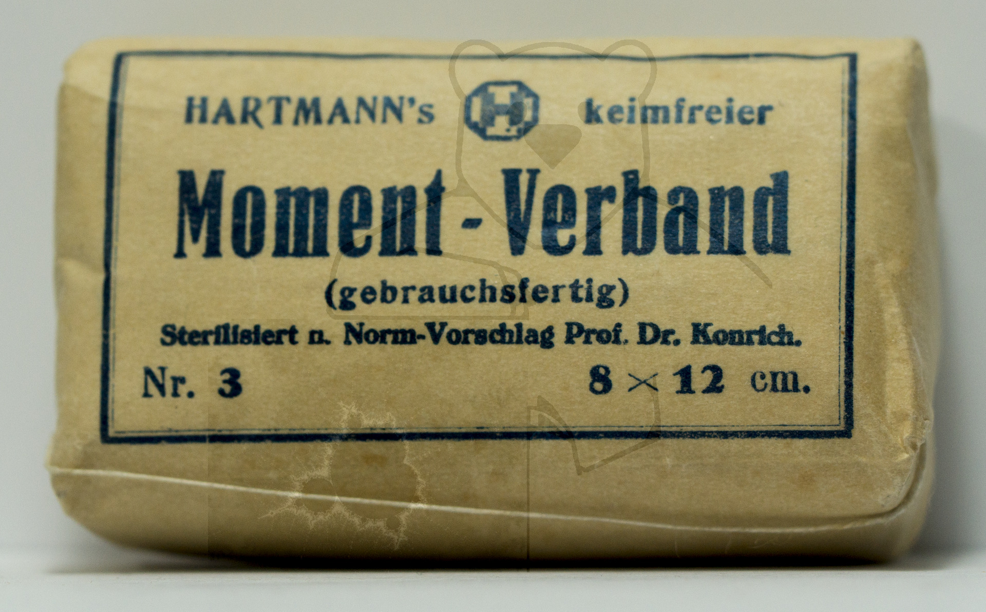 Hartmann's keimfreier Moment-Verband - Gebrauchsfertig, Sterilisiert nach Norm-Vorschlag Prof. Dr. Konrich